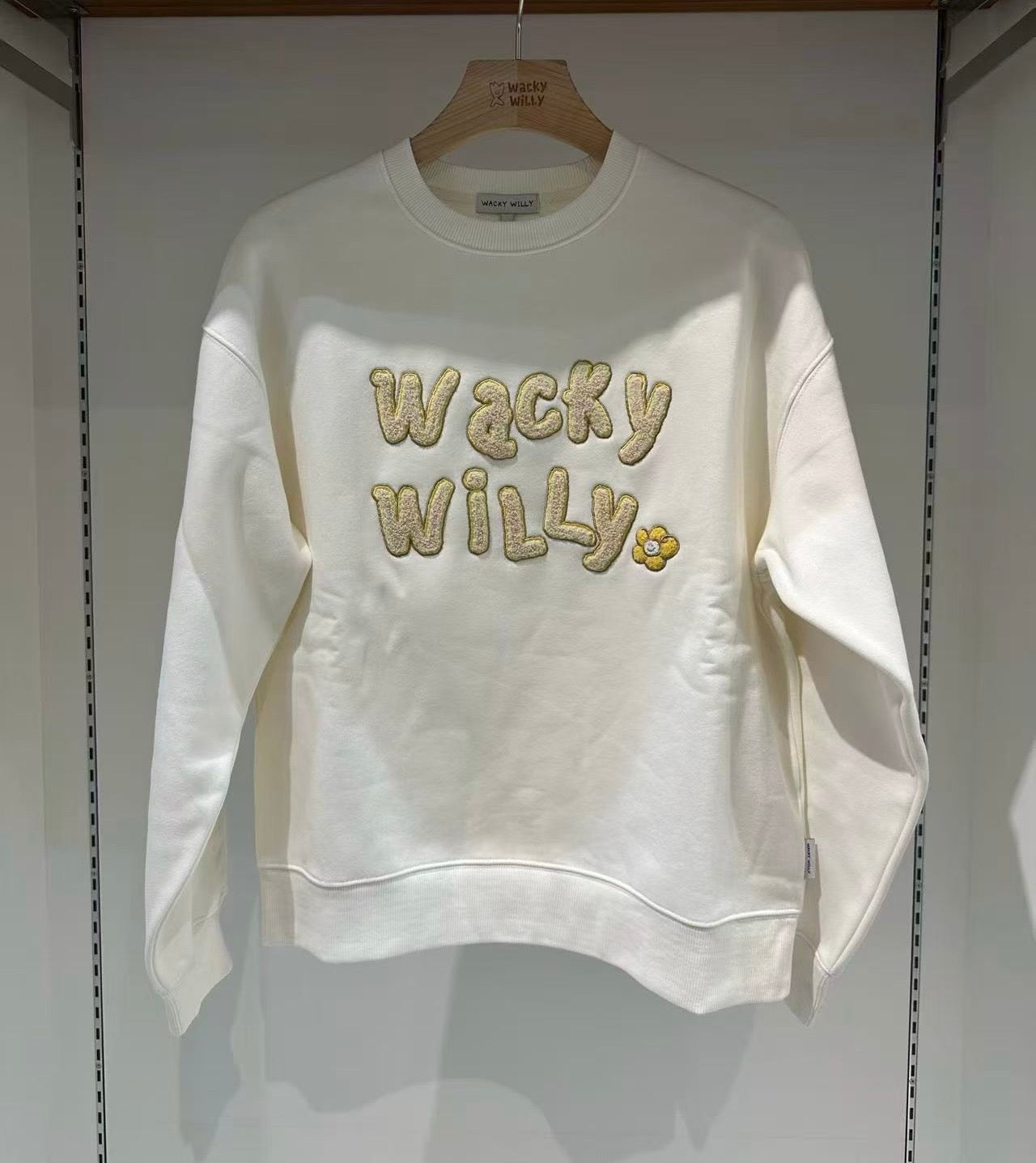 韓國 Wacky Willy Women's Buckle Sweatshirt【WW090】