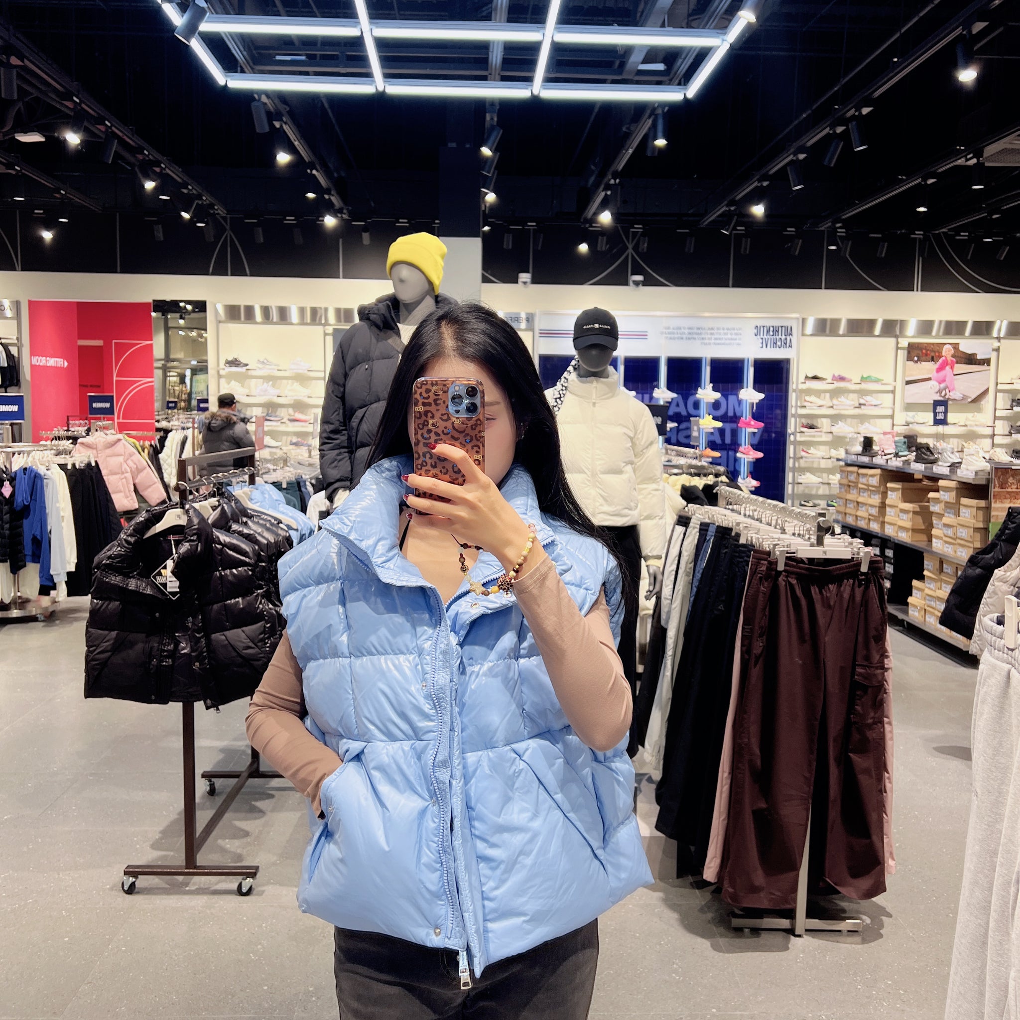 韓國 FILA Premium Quilted Goose Down Padded Vest (鵝絨)【FA110】