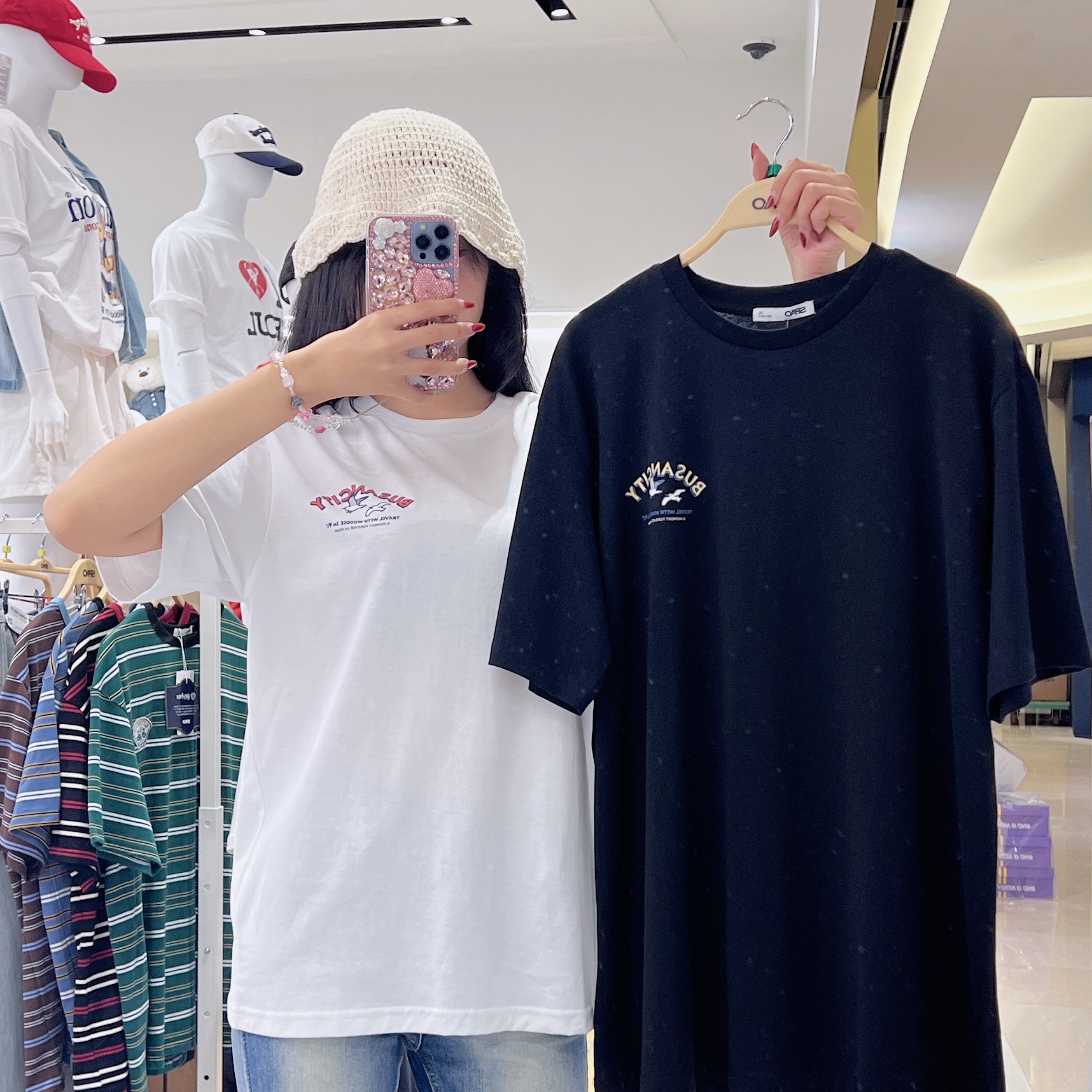 韓國 SPAO Busan Tour Short Sleeve T-shirt【SP189】