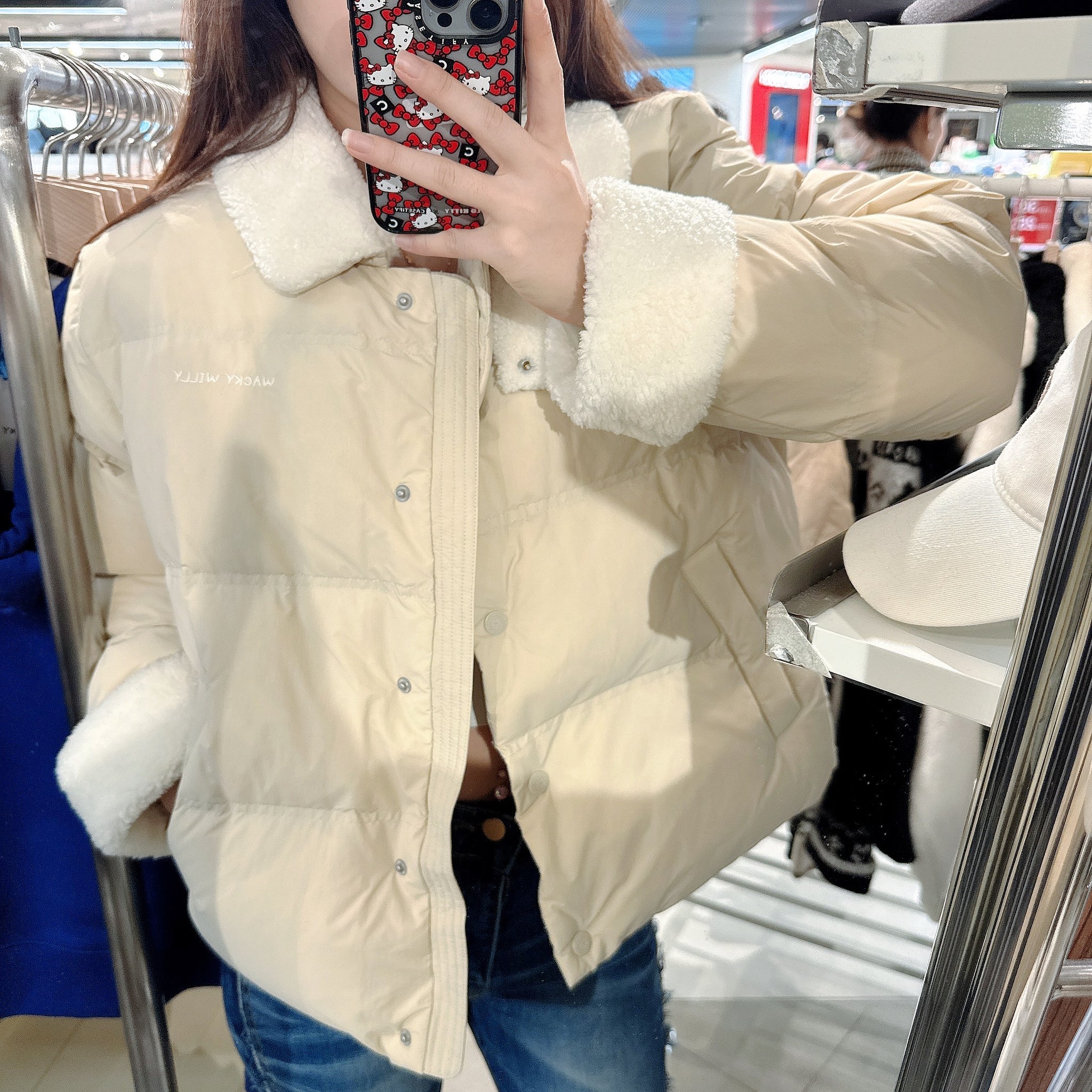 韓國 Wacky Willy Women's Caracol Short Down Jumper (鴨絨)【WW111】