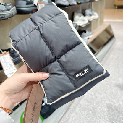韓國 Discovery Dehas Square Quilted Packable Muffler【DY121】