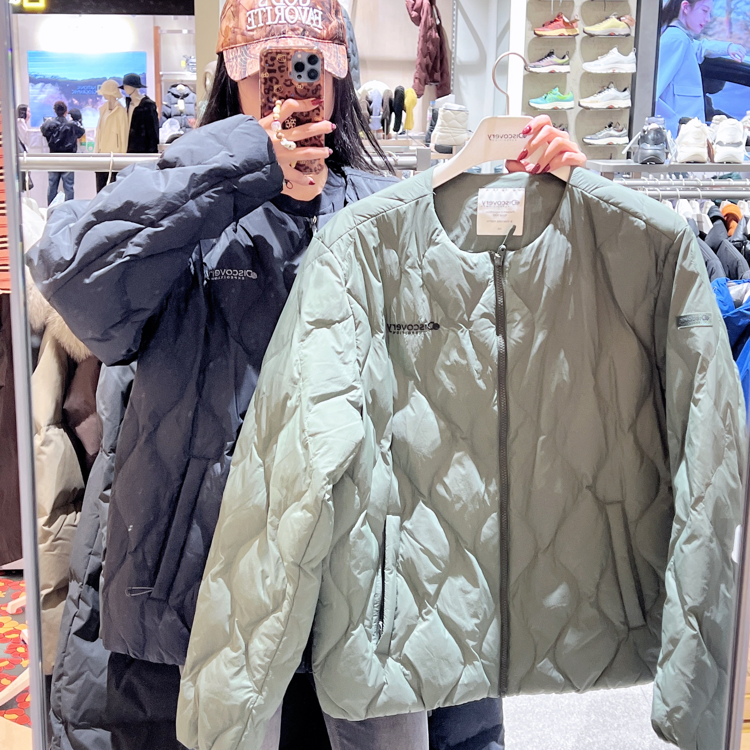 韓國 Discovery Pictor U New Quilted Down Lightweight Padding【DY067】