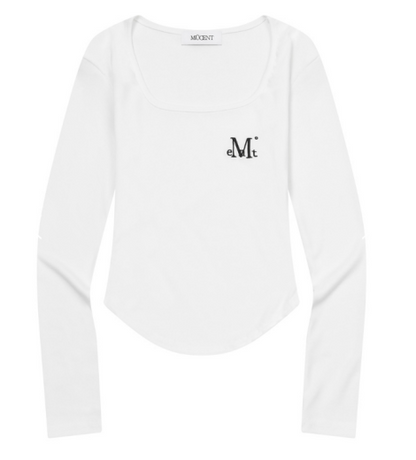 韓國 Mucent Aeina Slim Fit Square Neck T【MU181】