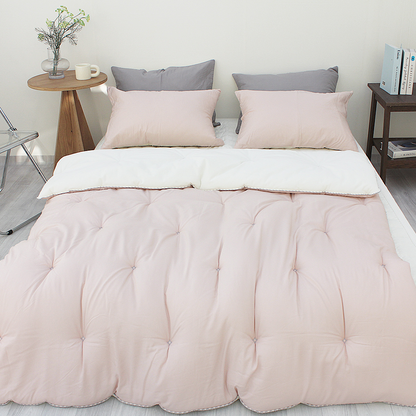 韓國 好好睡雙拼被 (冬被系列)【SM416】