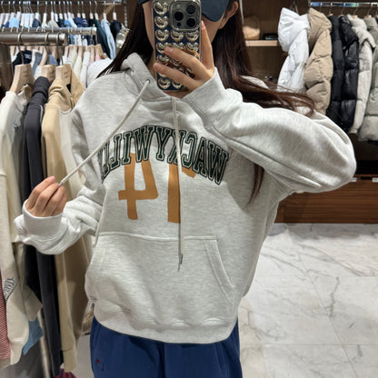 韓國 Wacky Willy Arch Typography Graphic Hoodie【WW049】 - STT Mall HK 靚太網購
