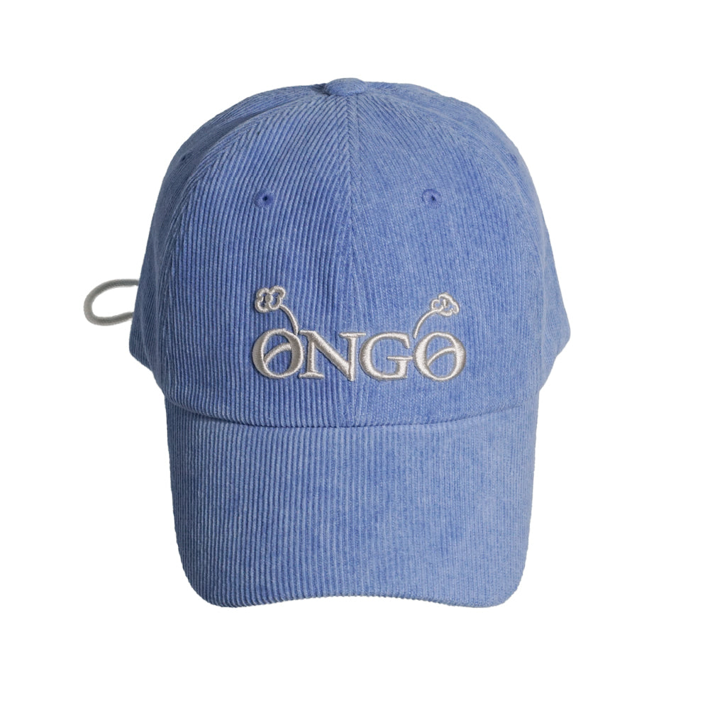 韓國 ONGO Corduroy Logo Flower Cap【ON022】