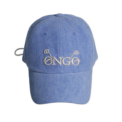 韓國 ONGO Corduroy Logo Flower Cap【ON022】