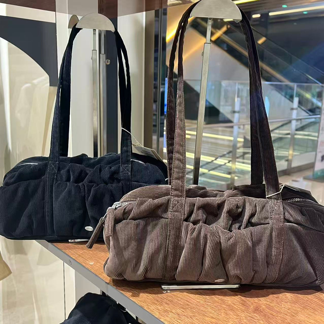 韓國 Covernat Cloverheart Bubble Corduroy Duffel Bag【CO006】