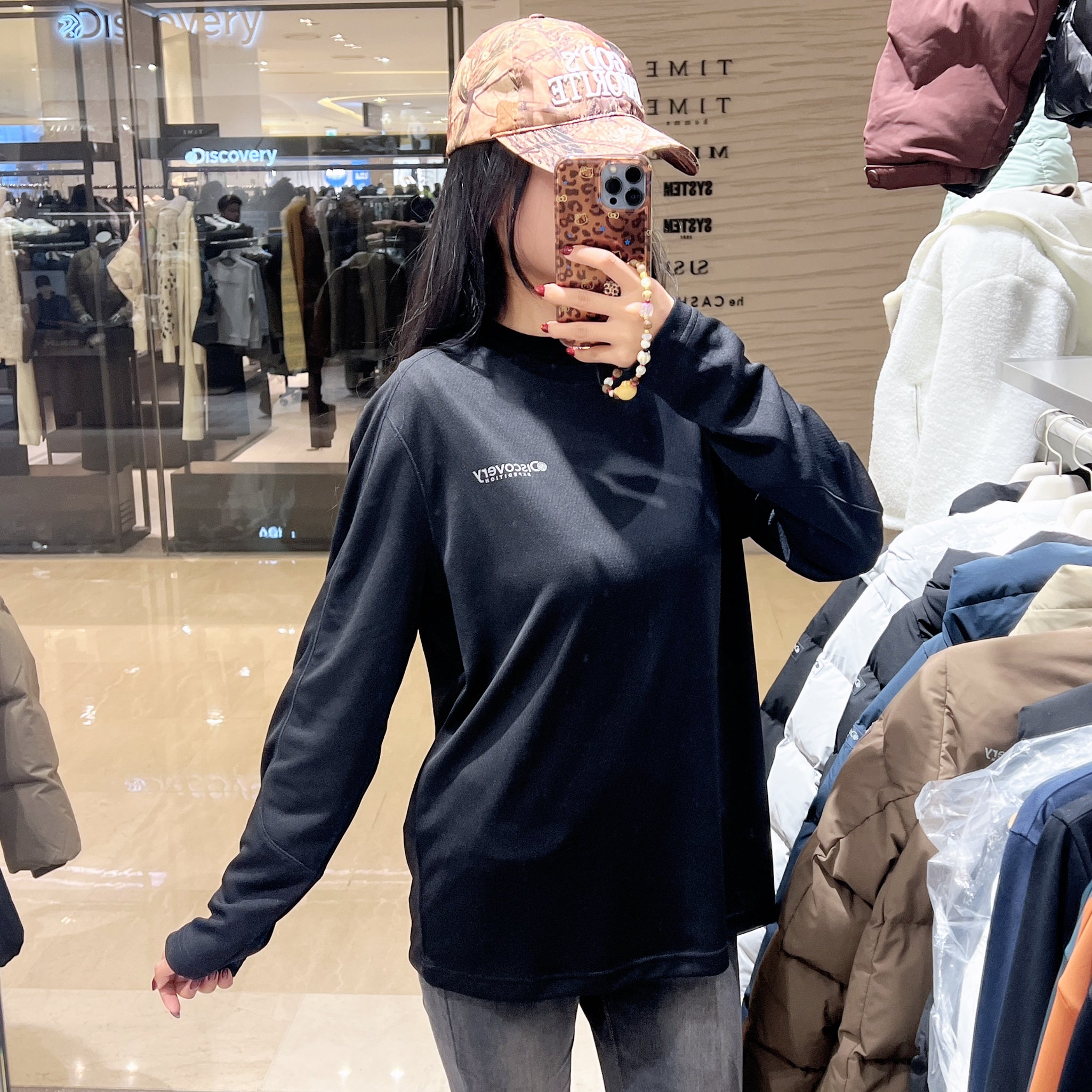 韓國 Discovery Men's Air Quick Dry Long Sleeve T-Shirt【DY097】