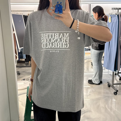 韓國 Marithe Francois Girbaud UNISEX T-SHIRTS (獨家款)【MF547】