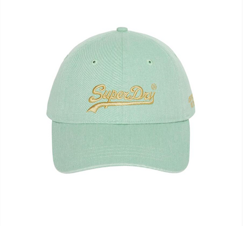 韓國 Superdry Pigment Logo Ball Cap【SU089】