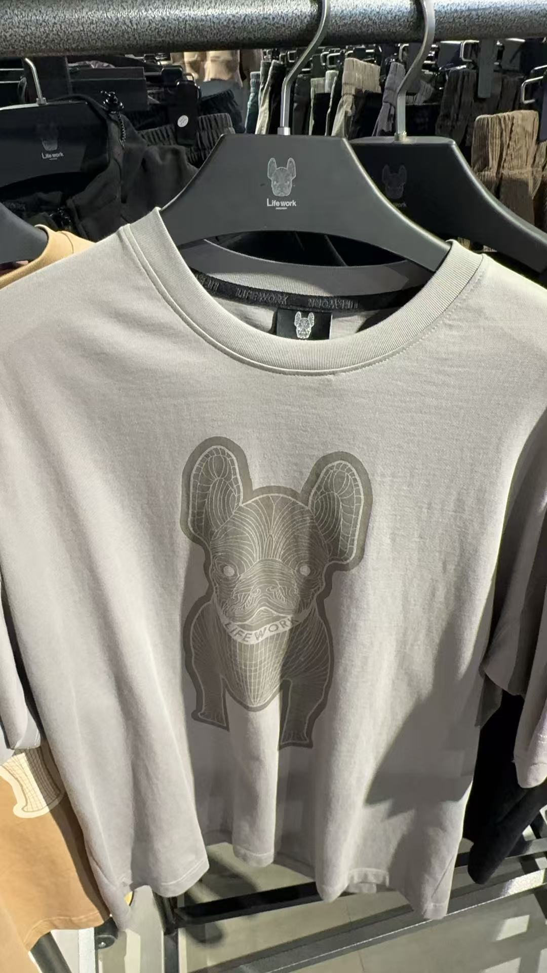 韓國 Lifework Public Silk Radok Print Short Sleeve T-Shirt【SC134】