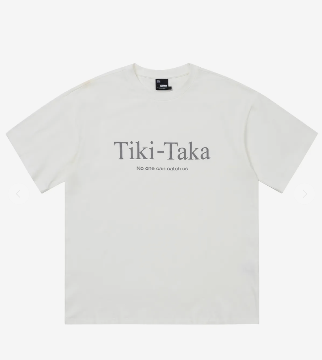 韓國 FCMM Football Tiki Taka T-Shirt【FM011】