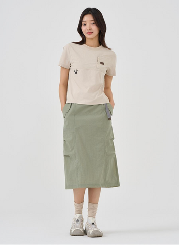 韓國 BBC W String Parachute Skirt【BC111】
