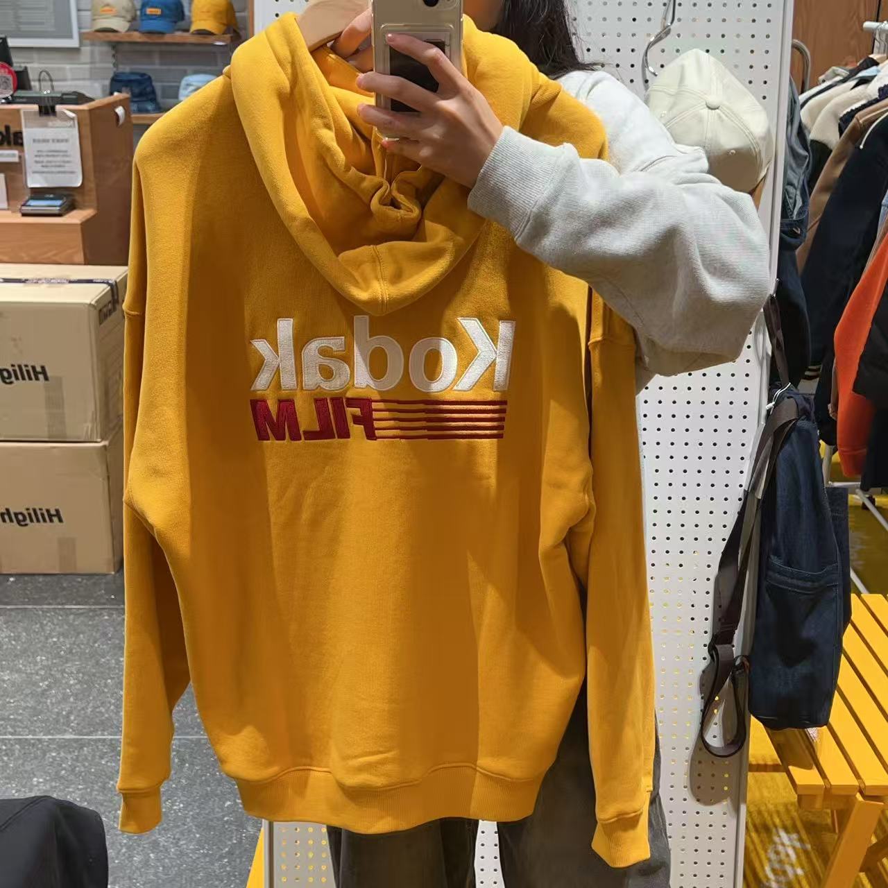 韓國 Kodak Everoop Big Logo Hoodie【KK014】