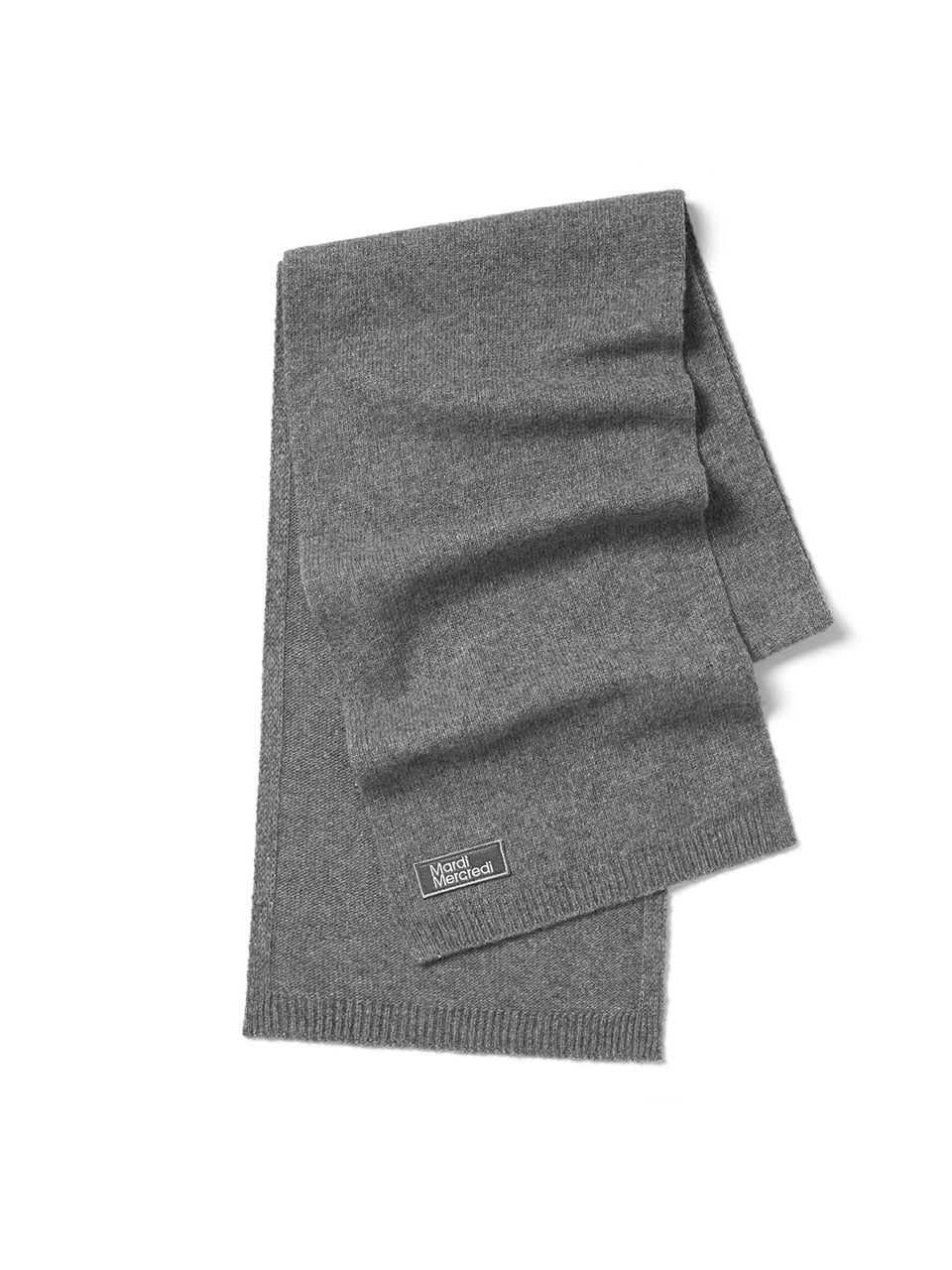 韓國 Mardi Mercredi Wool Muffler Square Logo【MM217】