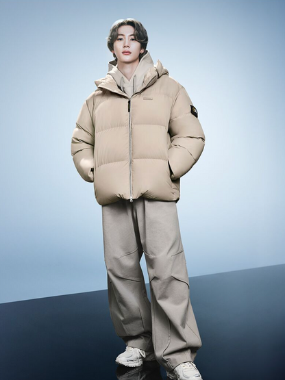 韓國 National Geographic Cayman Short Length Goose Hoodie Down Jumper鵝絨【NG818】