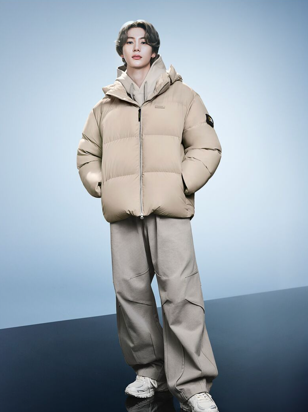 韓國 National Geographic Cayman Short Length Goose Hoodie Down Jumper鵝絨【NG818】