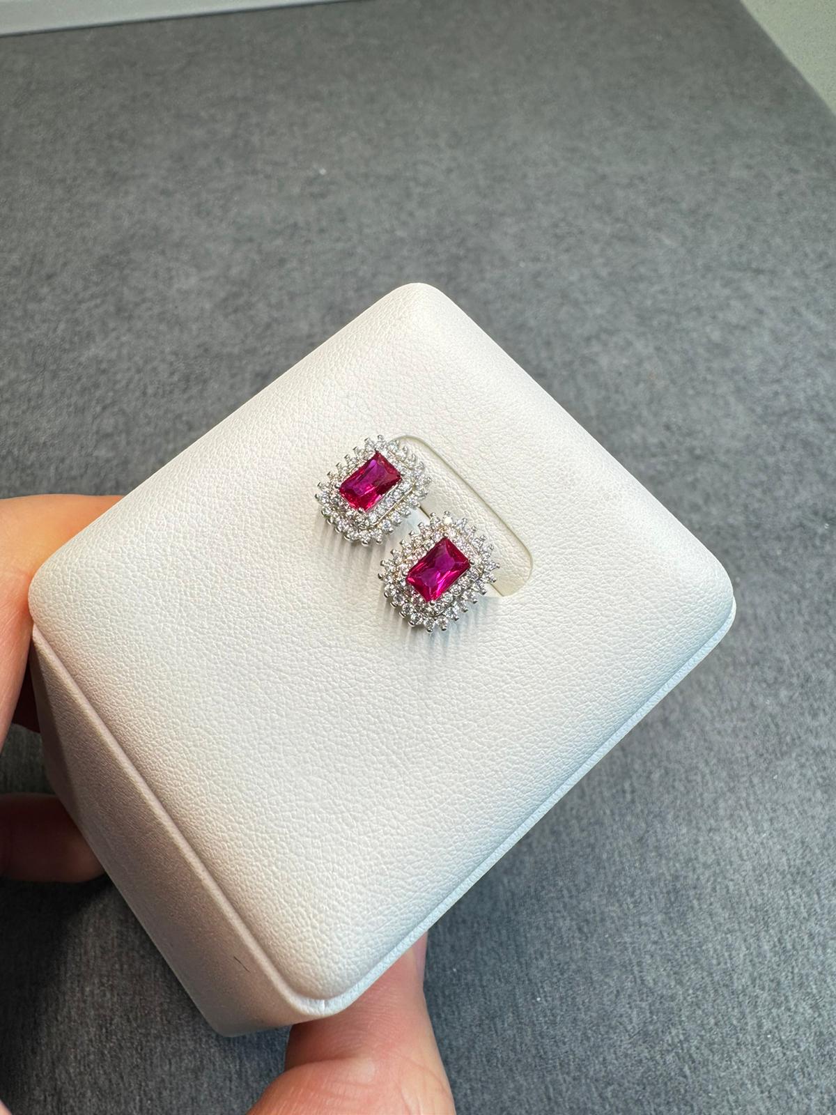 日本直送 精緻紅寶石閃鑽【JS431】