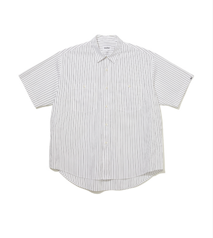 韓國 Markm Striped Big Fit Shirt【MA173】