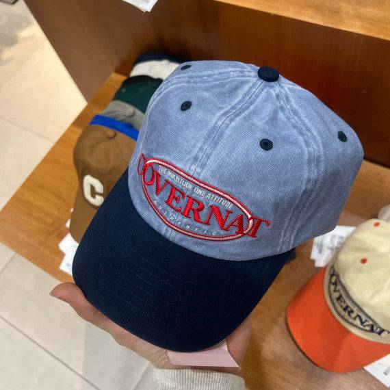 韓國 Covernat No.71 Vintage Logo Ball Cap - STT Mall HK 靚太網購