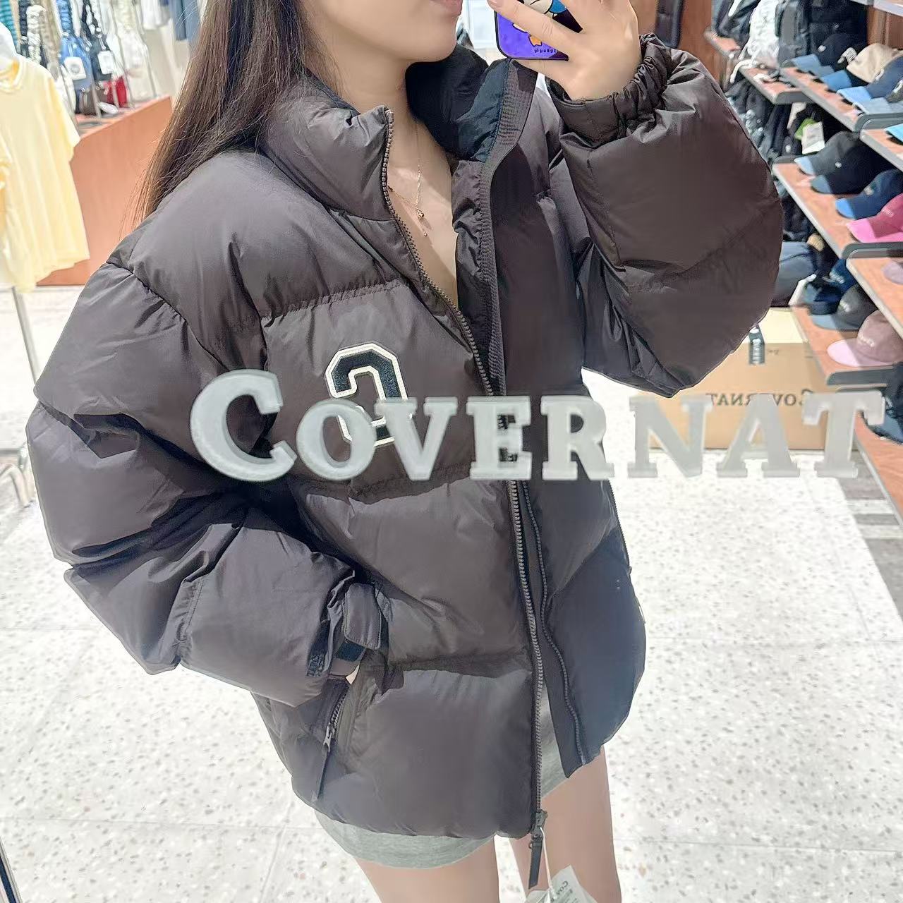 韓國 Covernat RDS College Arch Short Puffer【CO047】