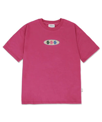 韓國 Ambler Circle Bear Overfit T-Shirt【AR055】