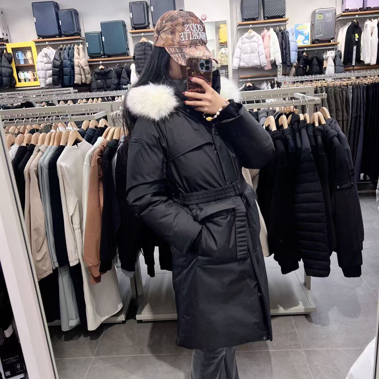 韓國 National Geographic Women's Atlas Long-Length Goose Down Jumper (鵝絨)【NG222】