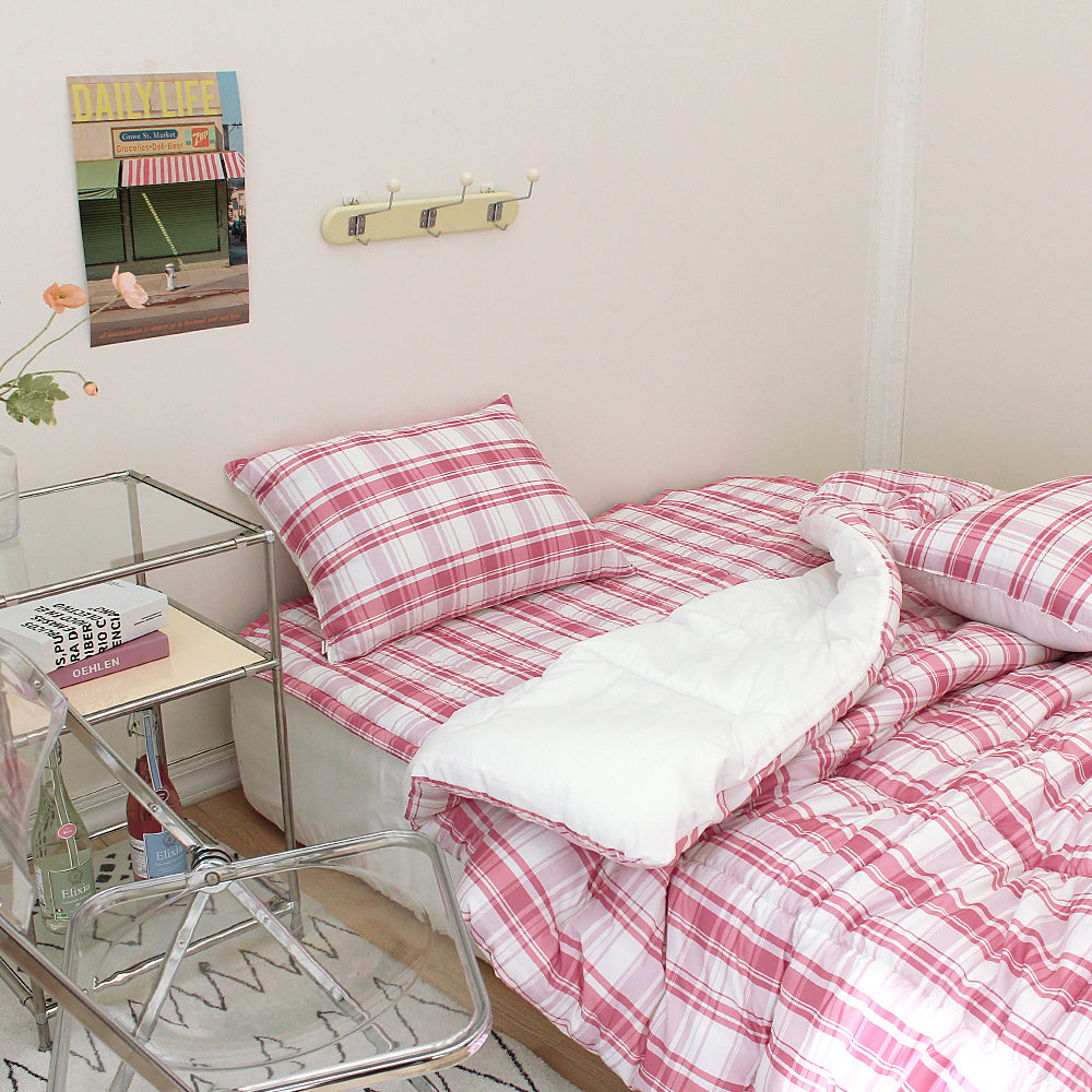 韓國 Fall In 英倫格紋【SM407】