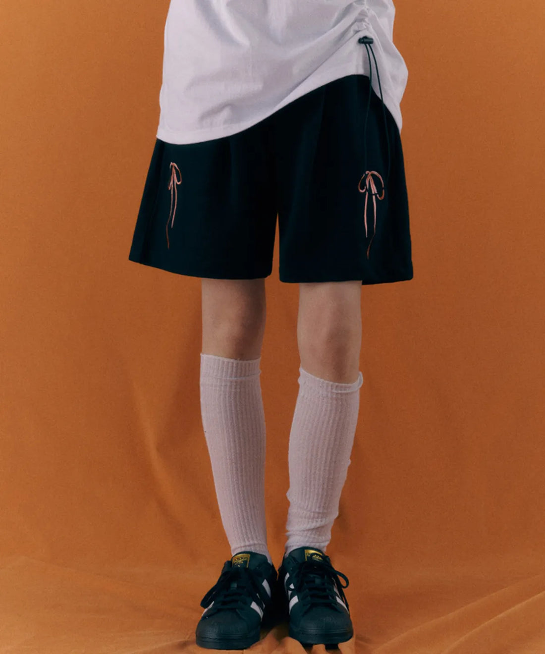 韓國 Ambler Ribbon Shorts Bermuda Shorts【AR060】