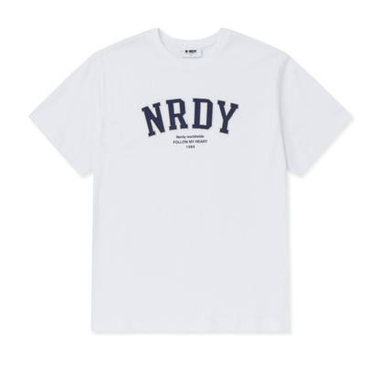 韓國 Nerdy Arch Logo S/S T-Shirt【NY025】
