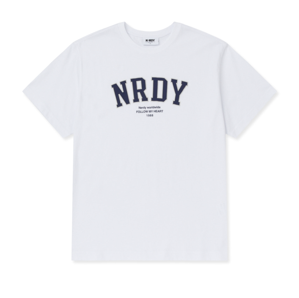 韓國 Nerdy Arch Logo S/S T-Shirt【NY025】