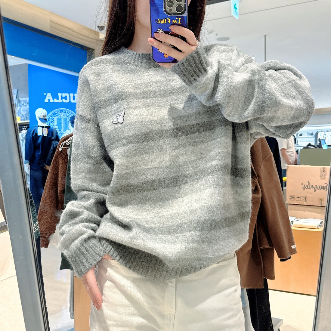 韓國 Mark Gonzales Angel Stripe Knit【MG198】