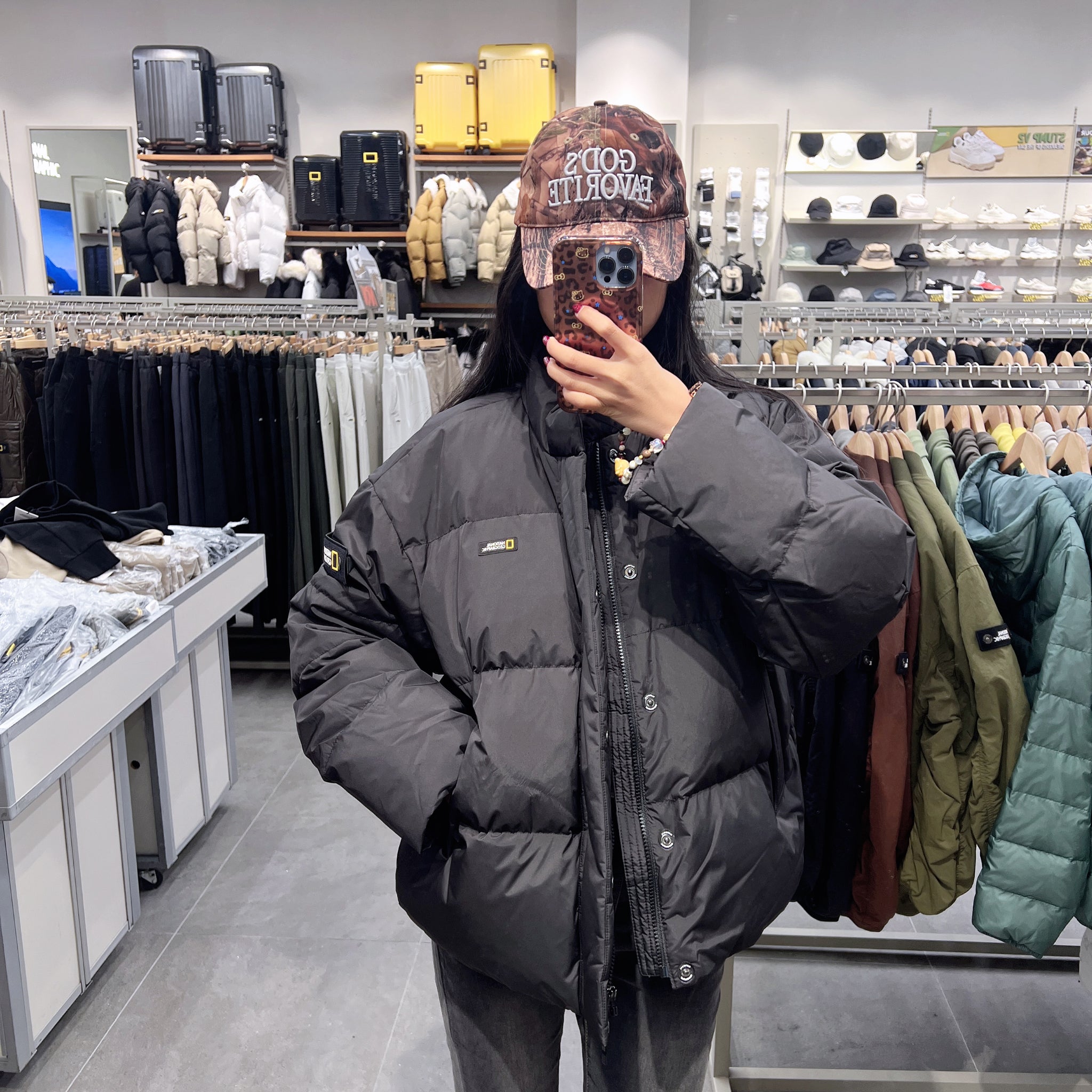 韓國 National Geographic High-neck Down Jumper (鵝絨)【NG193】