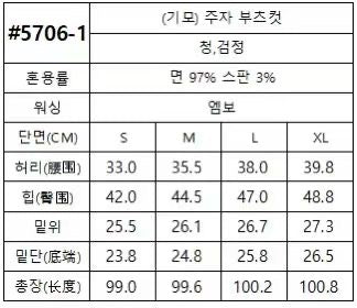 韓國 HowLuk 牛仔褲 刷薄毛 (冬季款)【H5706_1】