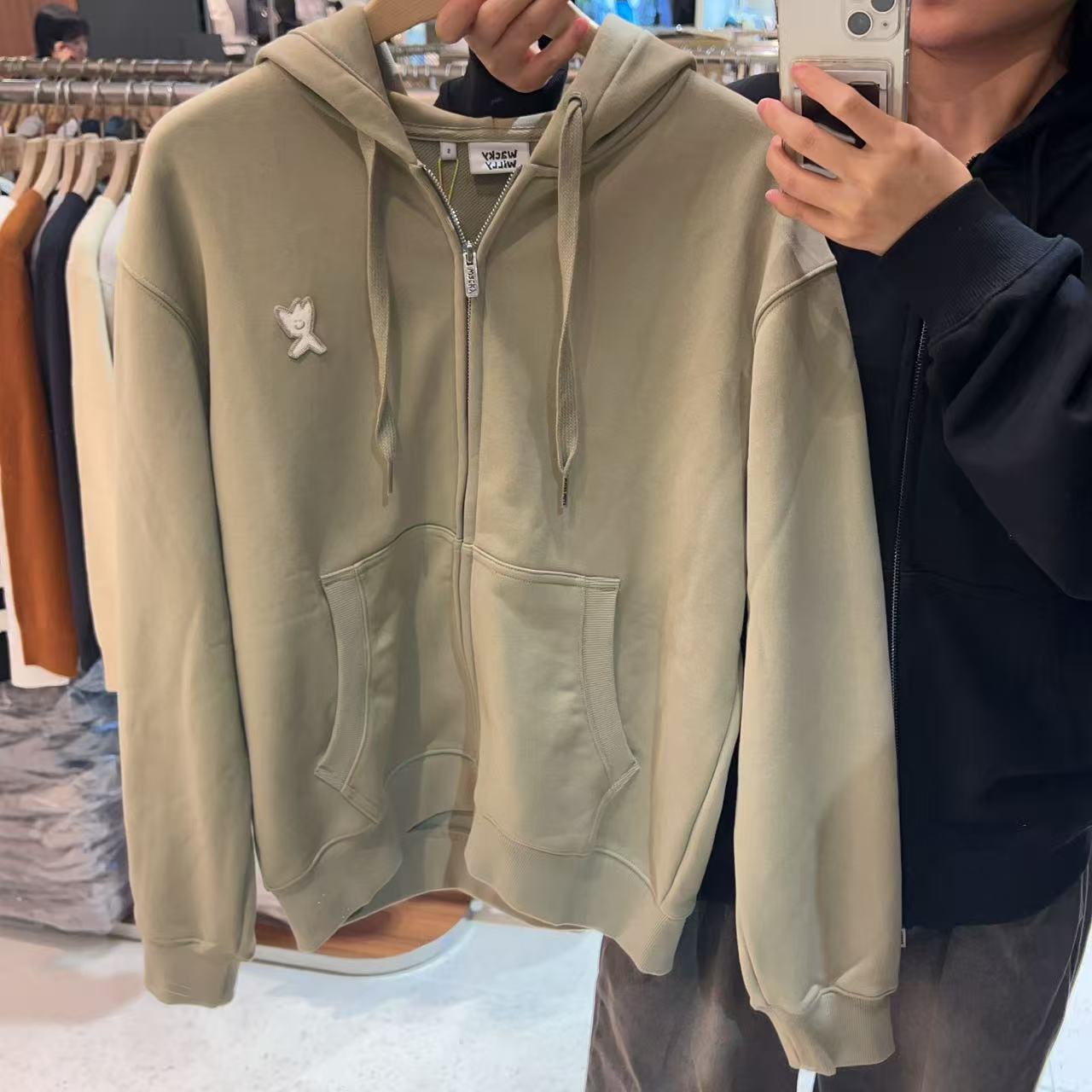 韓國 Wacky Willy Kiki Logo Hoodie【WW030】