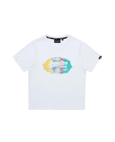 韓國 Superdry Watercolor Graphic T-Shirt【SU041】