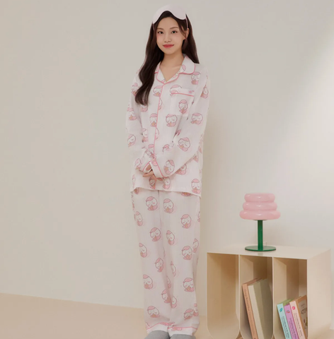 韓國 SPAO Something small and cute long-sleeved Pajamas【SP224】