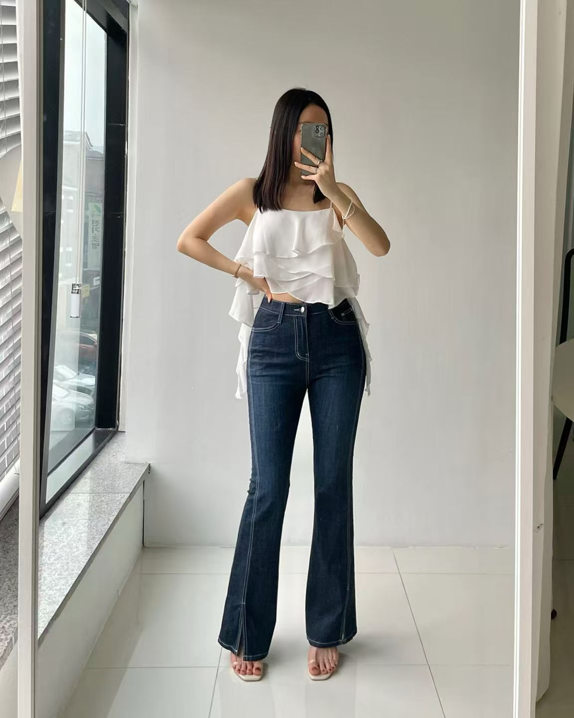 韓國 HowLuk 牛仔褲 (春季款)【H6096】