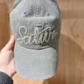 韓國 Satur Rope Logo Vintage Washed Ball Cap【SR275】