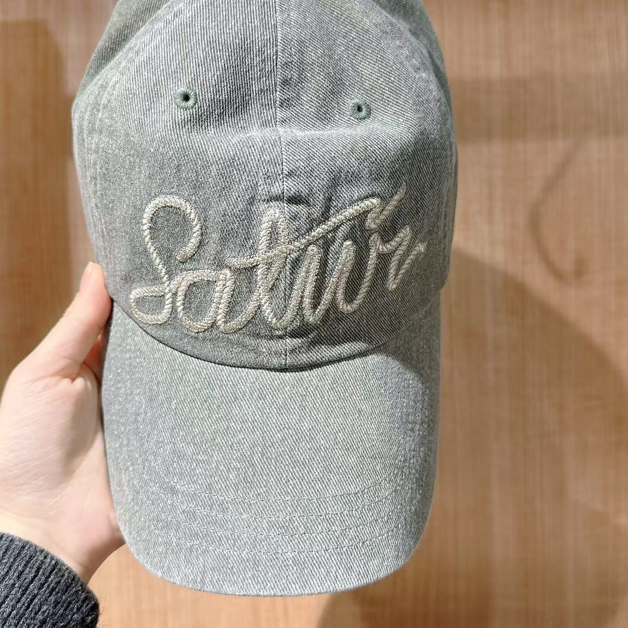 韓國 Satur Rope Logo Vintage Washed Ball Cap【SR275】