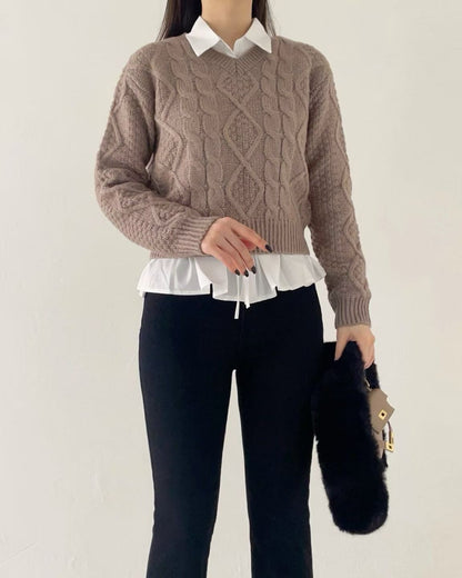 韓國 HowLuk 牛仔褲 刷薄毛  (冬季款)【H2562】