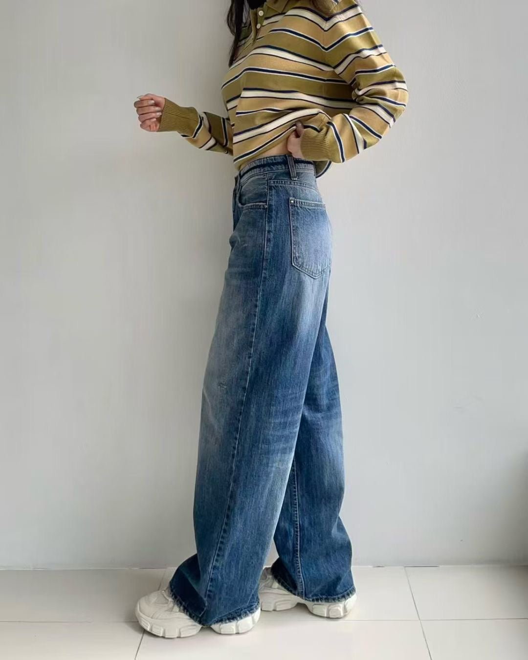 韓國 HowLuk 牛仔褲 (秋季款)【H5713】