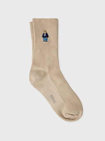 韓國 Who.A.U Steve Embroidery Socks【WA213】
