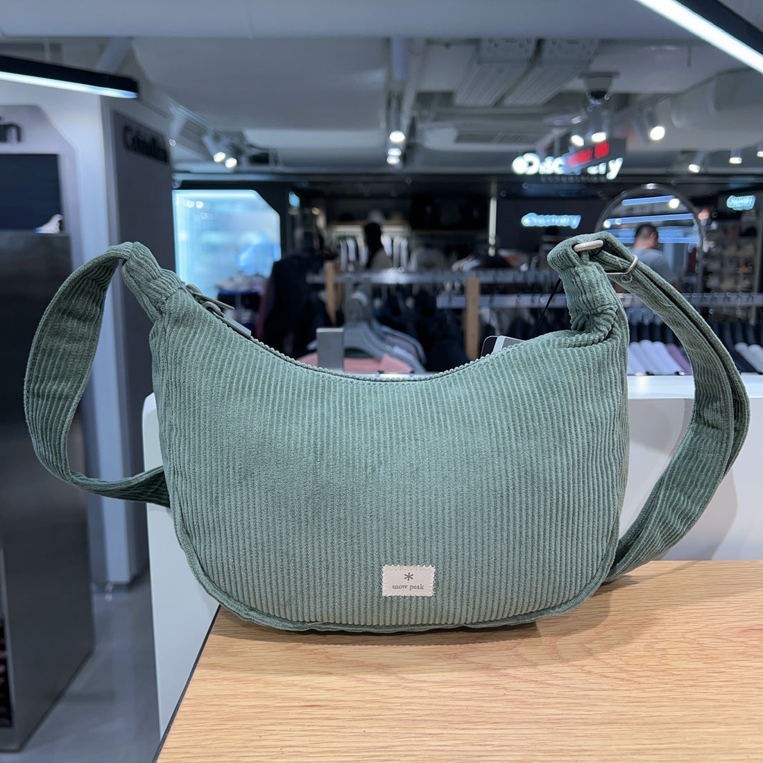 韓國 Snowpeak Corduroy Small Hobo Bag【SN026】
