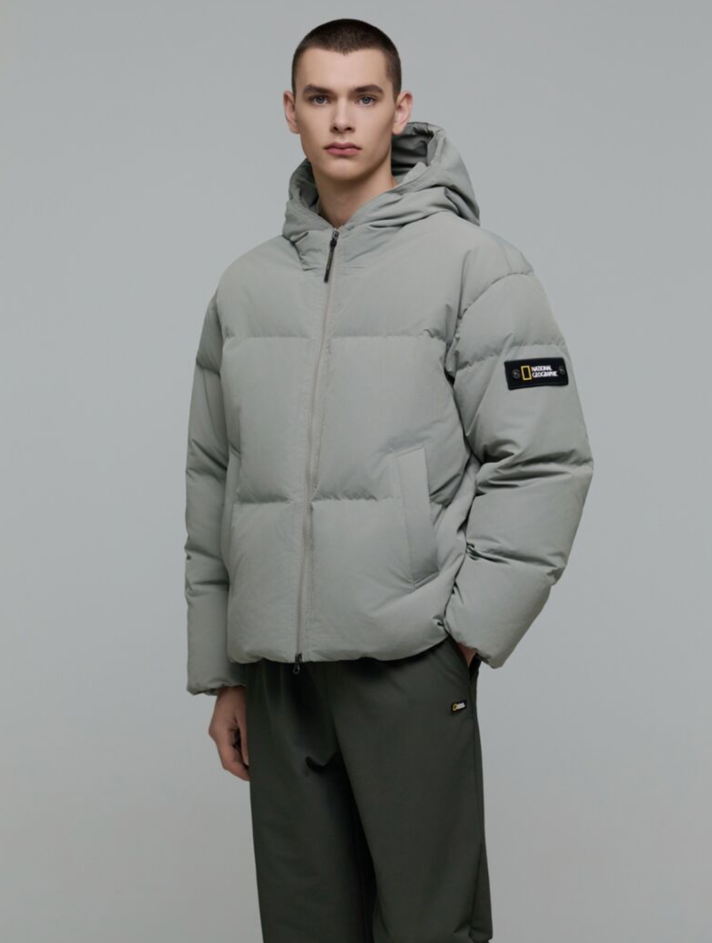 韓國 National Geographic Hooded Heron Down Jumper鵝絨【NG820】