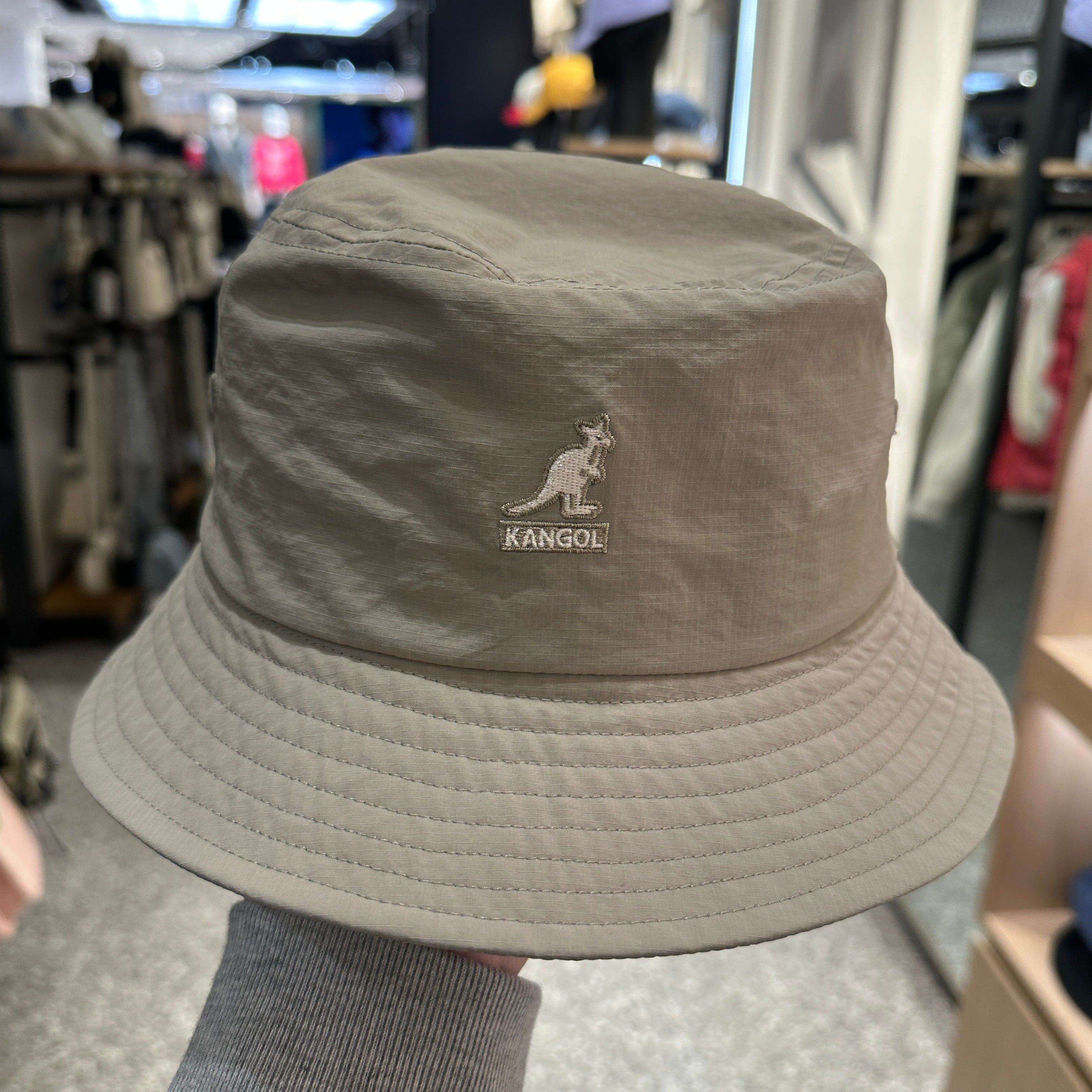 韓國 KANGOL Nylon Ripstop Bucket【KL131】