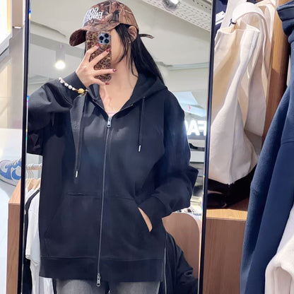 韓國 Marithe Francois Girbaud Classic Logo Hoodie Zipup【MF648】