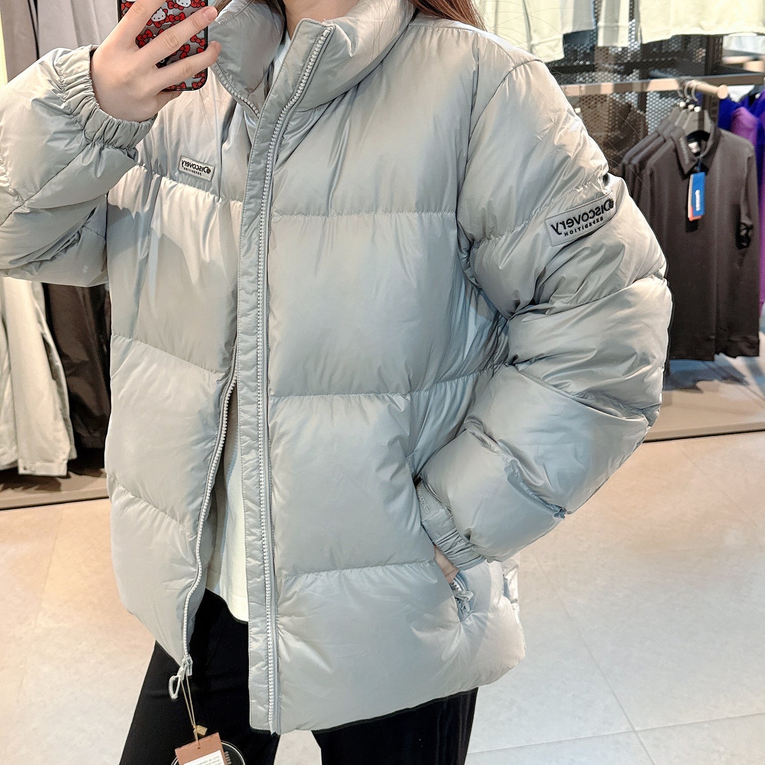 韓國 Discovery Public Barnsley RDS Down Short Padding (鴨絨)【DY208】