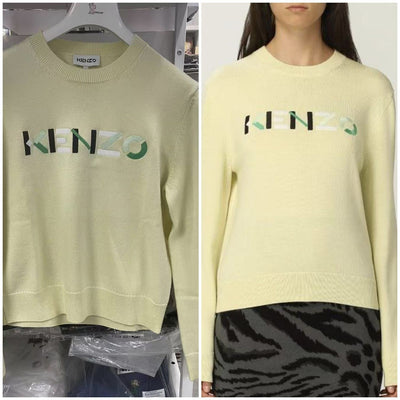 Kenzo Logo Embroidered Sweater 【YS242】